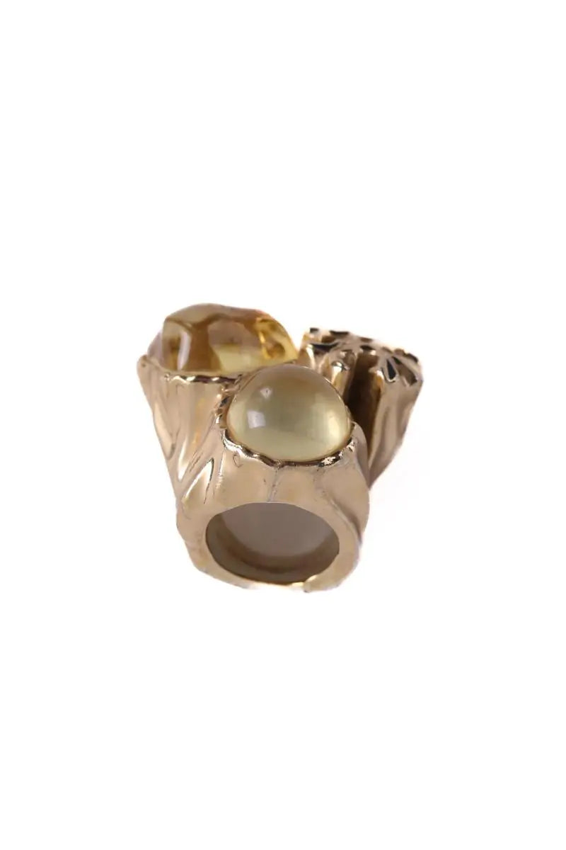 Bague Tory Burch Doré en Plaqué or