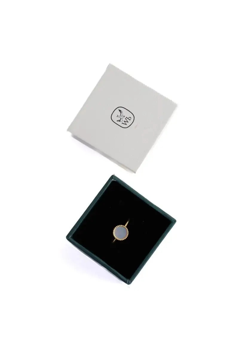 Bague Whitebird Jaune en Or jaune