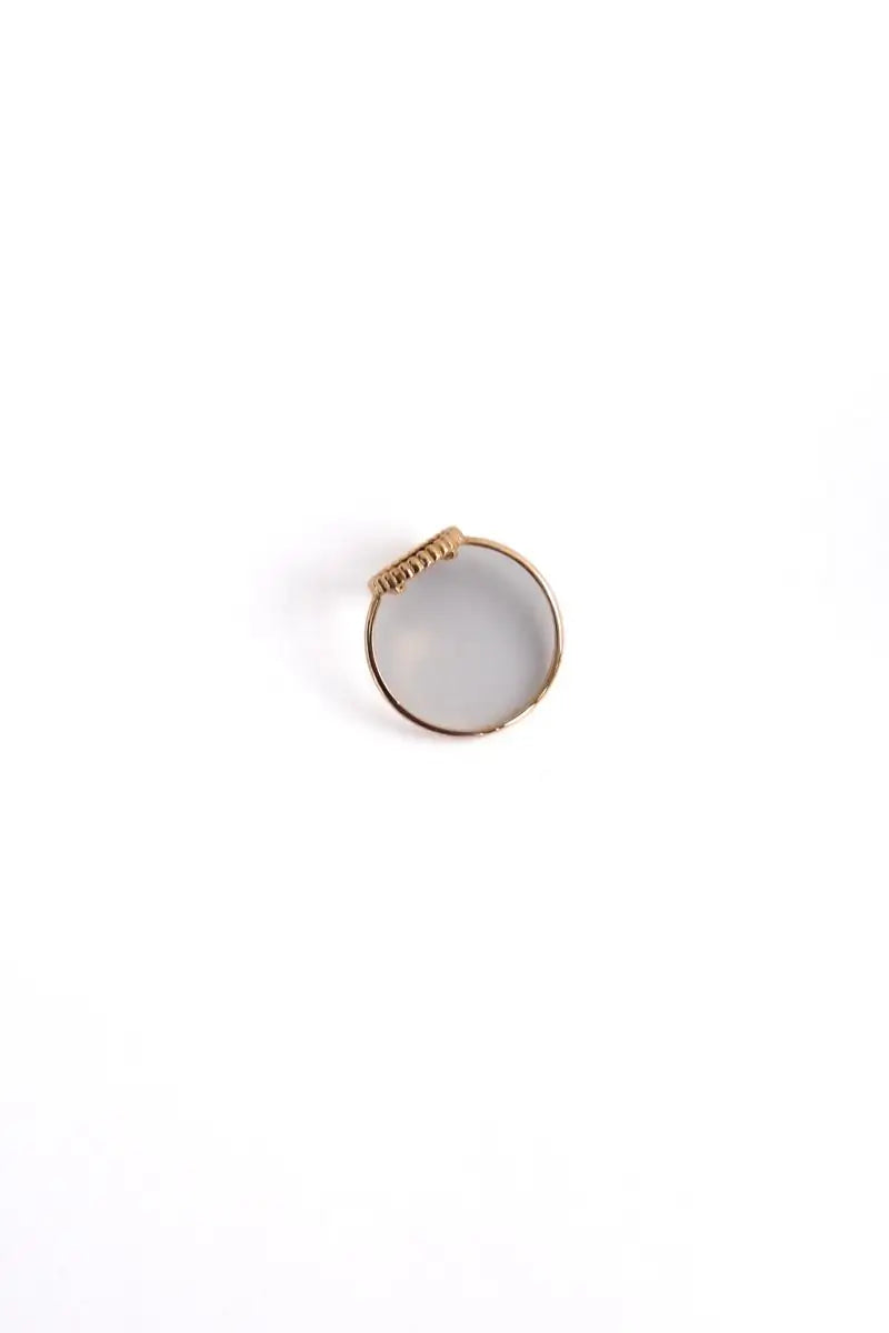 Bague Whitebird Jaune en Or jaune