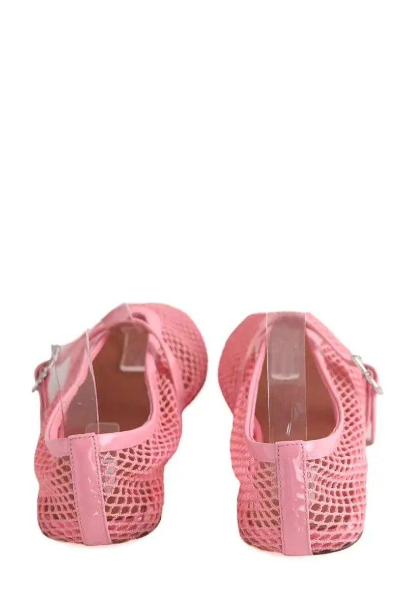 Ballerines Alaïa Ballerines en résille Rose en Tissu