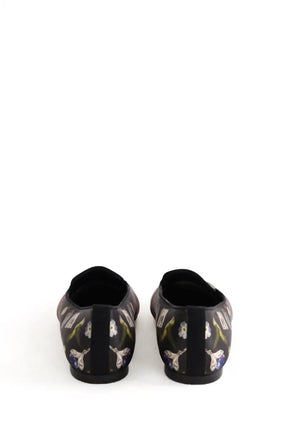 Ballerines Alexander McQueen Noir en Tissu