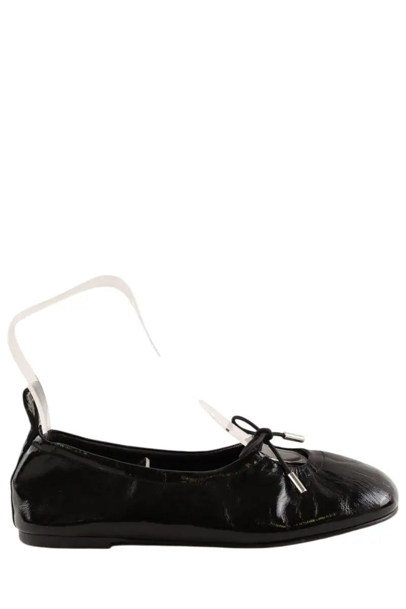 Ballerines Alohas Noir en Cuir verni, taille 38 - Seconde Main