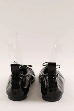 Ballerines Alohas Noir en Cuir verni