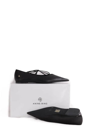 Ballerines Anine Bing Noir en Cuir