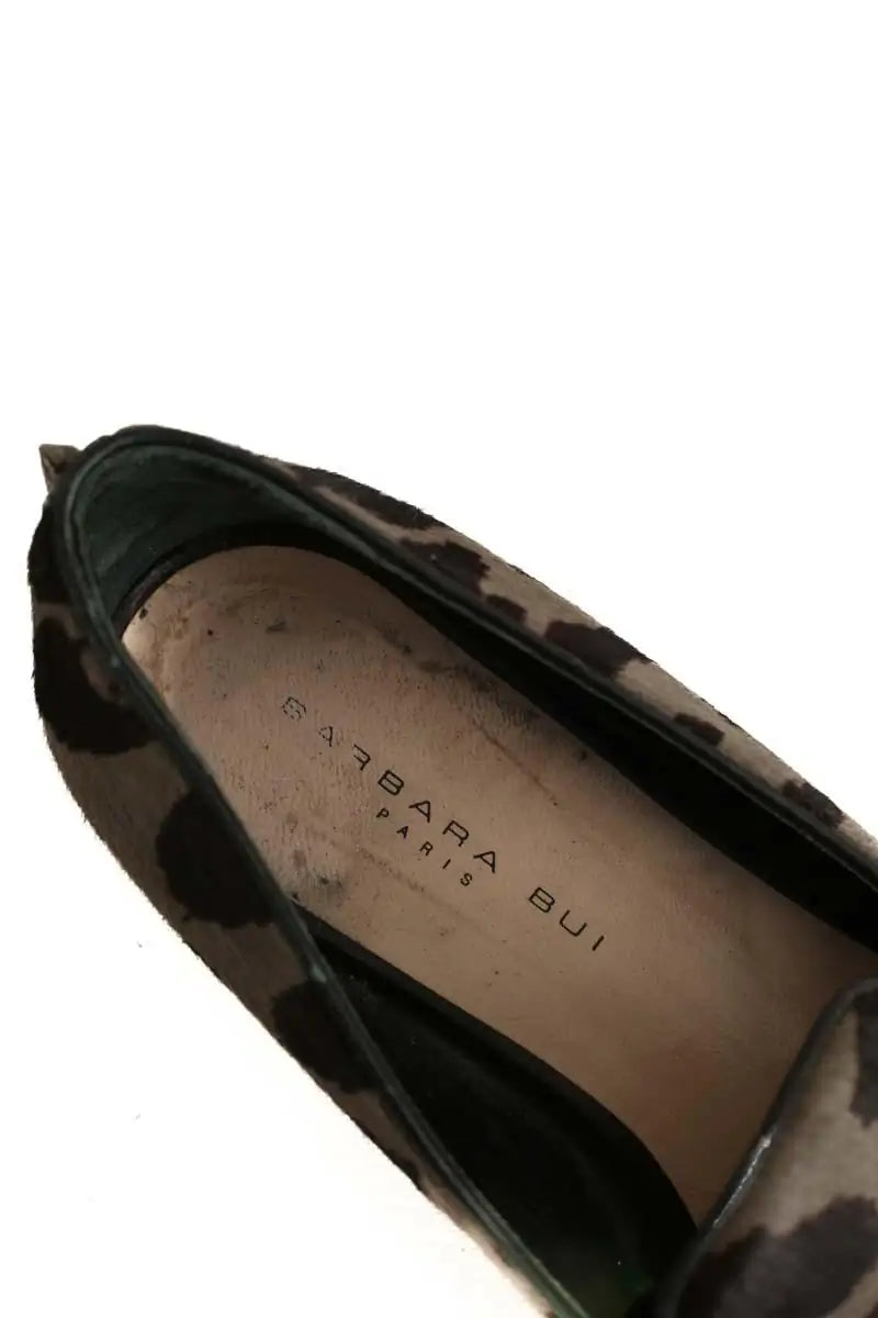 Ballerines Barbara Bui Gris en Fausse fourrure