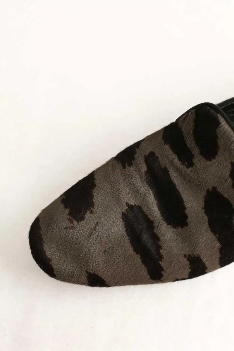 Ballerines Barbara Bui Gris en Fausse fourrure
