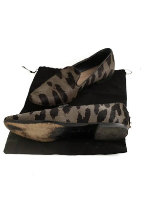 Ballerines Barbara Bui Gris en Fausse fourrure