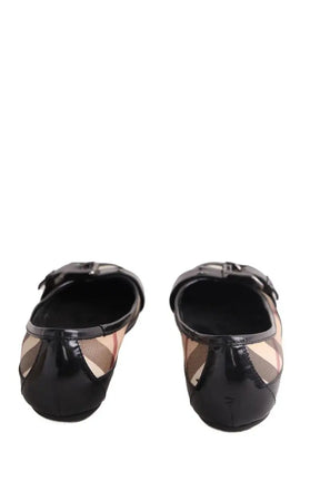 Ballerines Burberry Beige en Cuir