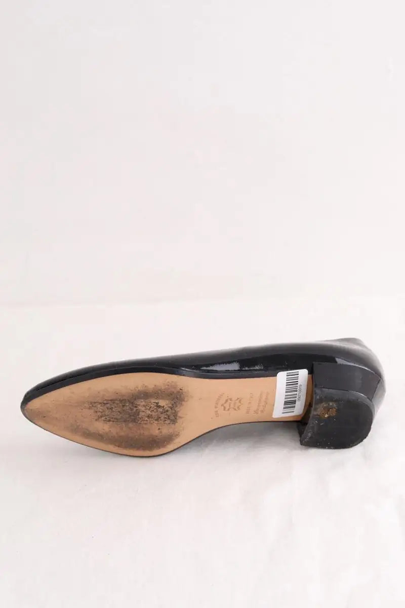 Ballerines Carel Noir en Cuir verni