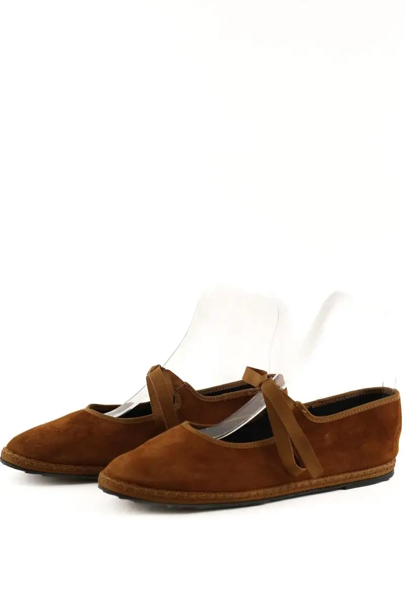 Ballerines Cayumas Salomé canela Camel en Daim