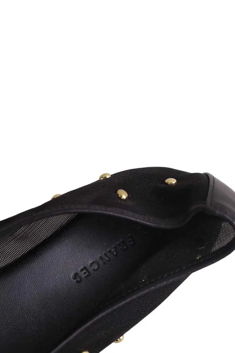 Ballerines Dear Frances Noir en Tissu