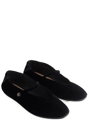 Ballerines Dior Noir en Velours