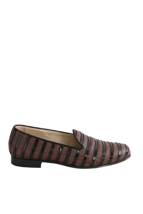 Ballerines Etro Marron en Cuir, taille 39 - Seconde Main