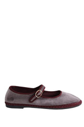 Ballerines Flabelus Bordeaux en Daim, taille 40 - Seconde Main
