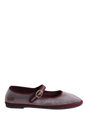Ballerines Flabelus Bordeaux en Daim, taille 40 - Seconde Main