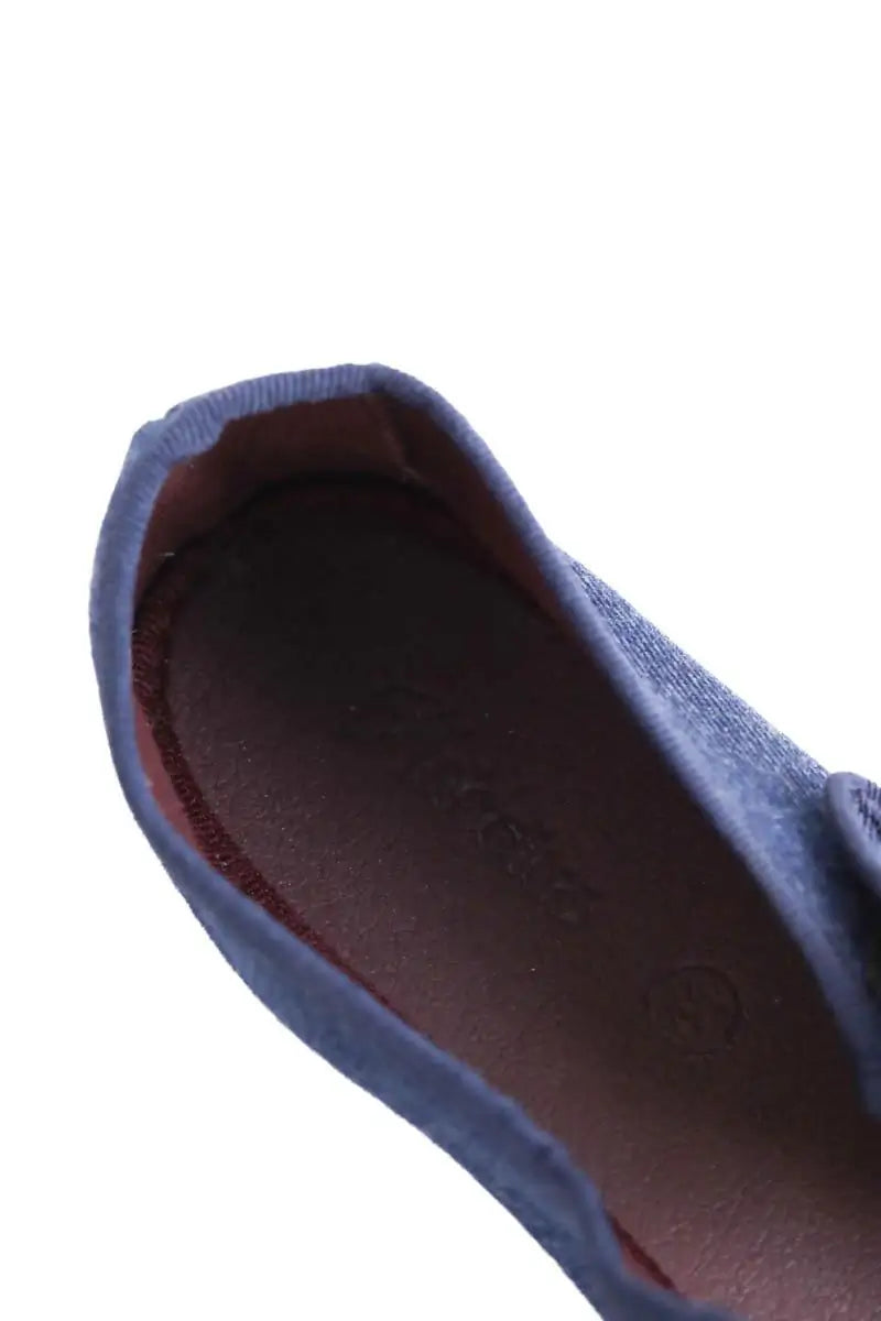Ballerines Flabelus Marine en Tissu