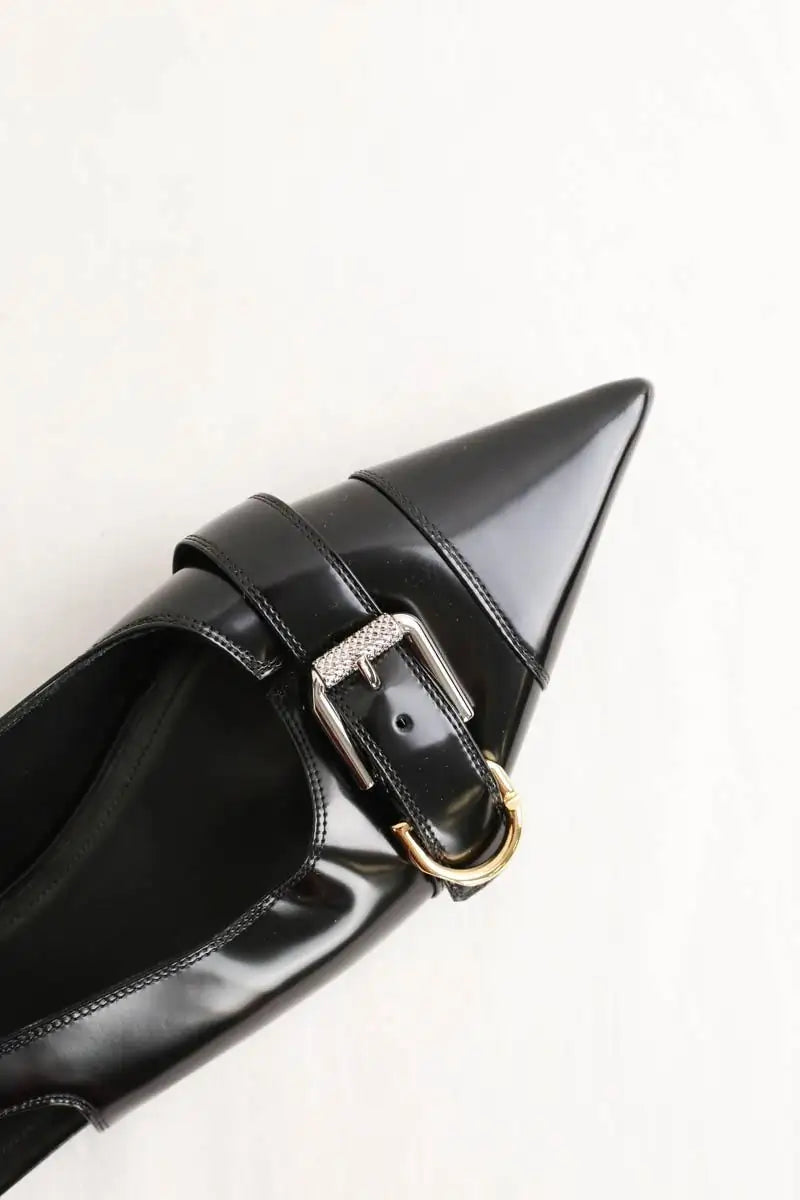 Ballerines Givenchy Noir en Cuir