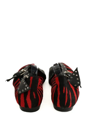 Ballerines Isabel Marant Rouge en Cuir