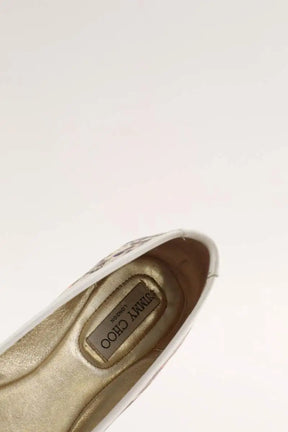 Ballerines Jimmy Choo Gris en Cuirs exotiques
