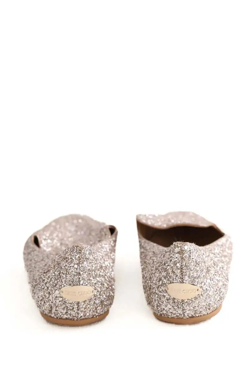 Ballerines Jimmy Choo Rose en Cuir