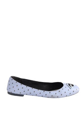 Ballerines Kenzo Bleu en Cuir, taille 39 - Seconde Main
