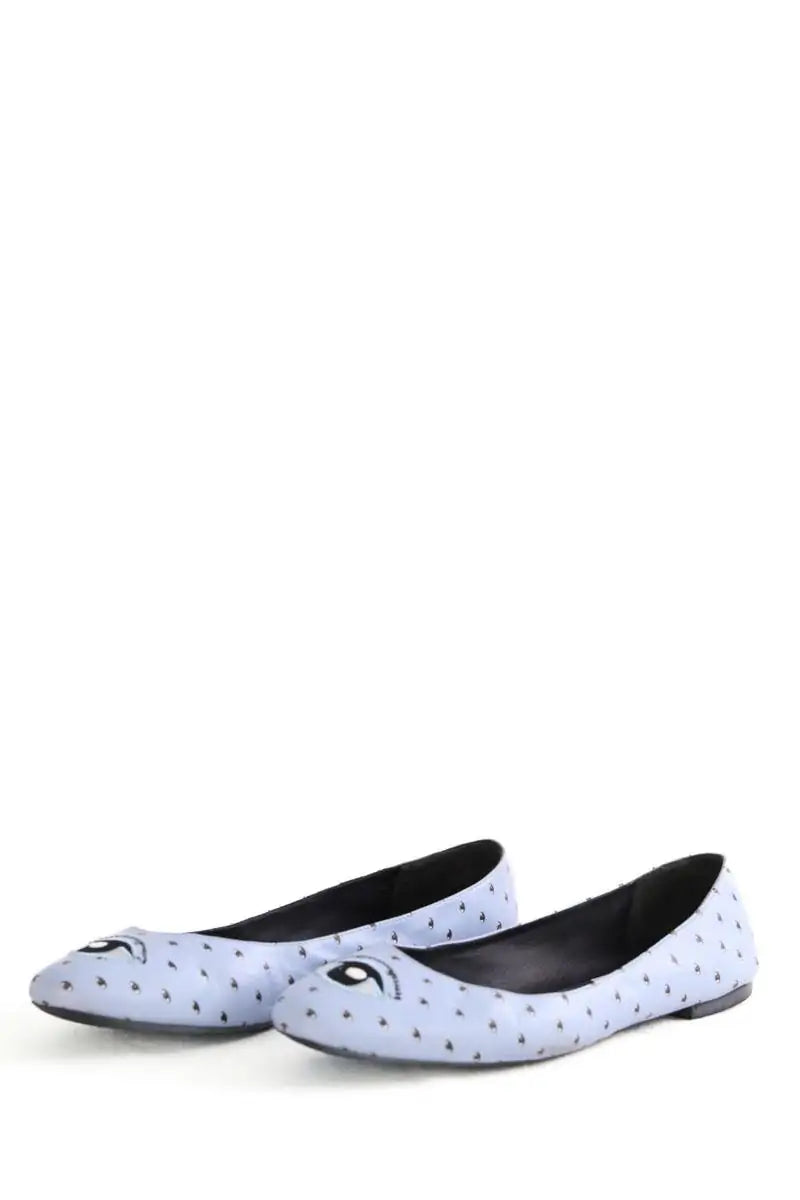 Ballerines Kenzo Bleu en Cuir