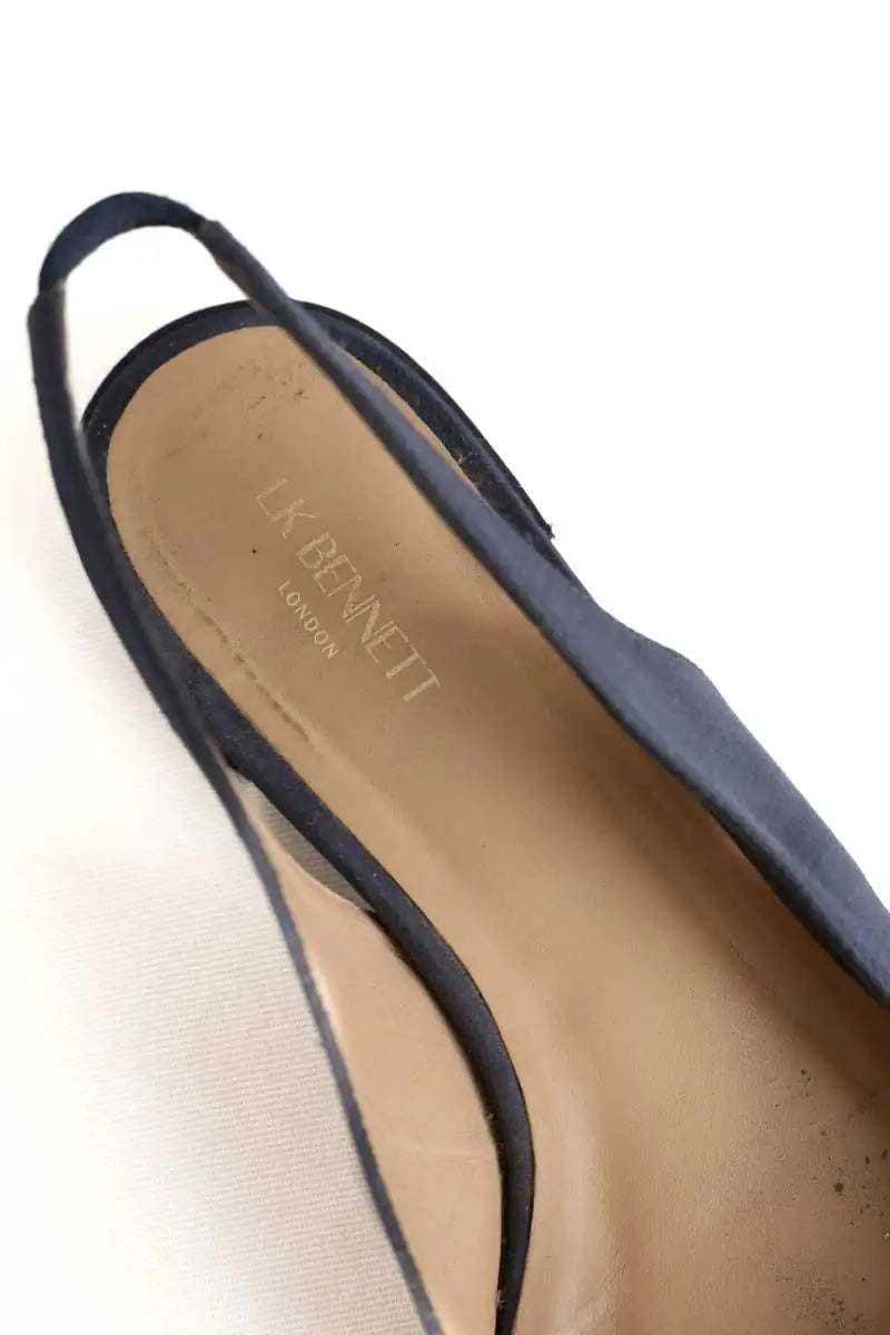 Ballerines LK Bennett Bleu en Tissu