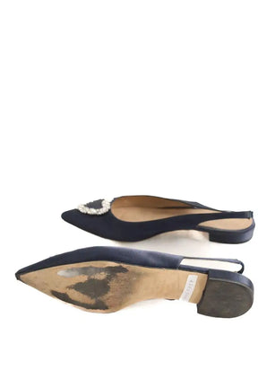 Ballerines LK Bennett Bleu en Tissu