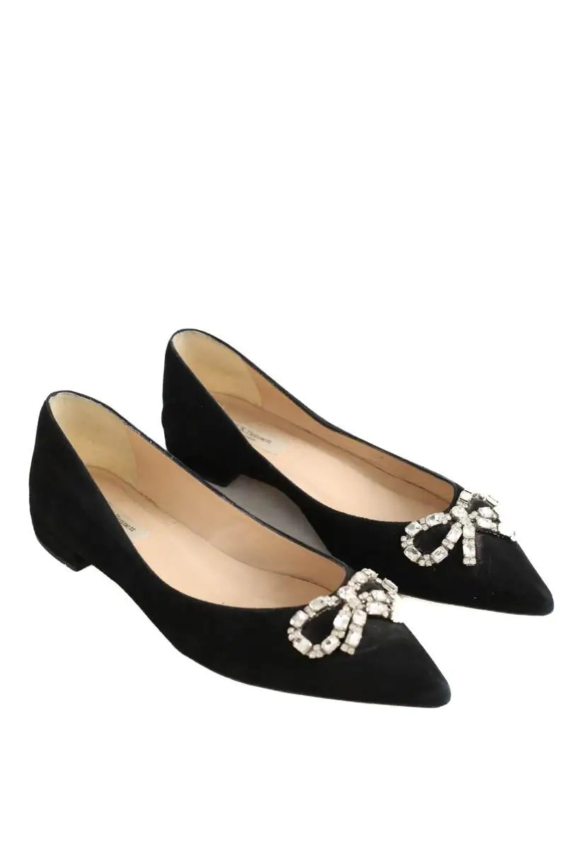 Ballerines LK Bennett Noir en Daim