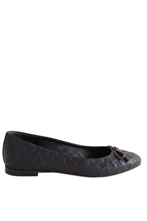 Ballerines Louis Vuitton Noir en Cuir, taille 37 - Seconde Main