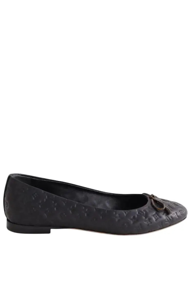Ballerines Louis Vuitton Noir en Cuir, taille 37 - Seconde Main