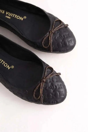 Ballerines Louis Vuitton Noir en Cuir