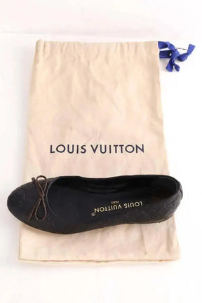 Ballerines Louis Vuitton Noir en Cuir