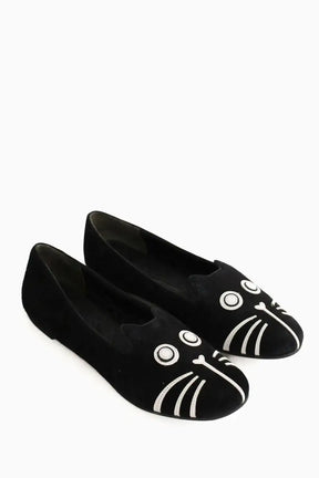 Ballerines Marc By Marc Jacobs Noir en Daim