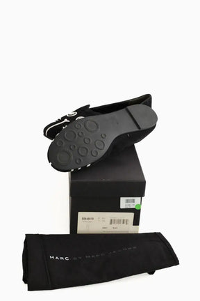 Ballerines Marc By Marc Jacobs Noir en Daim