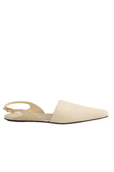Ballerines Nanushka Beige en Cuir, taille 38 - Seconde Main