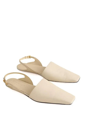 Ballerines Nanushka Beige en Cuir