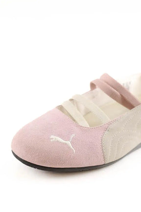Ballerines Puma Rose en Daim
