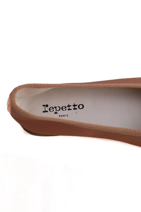 Ballerines Repetto Beige en Cuir