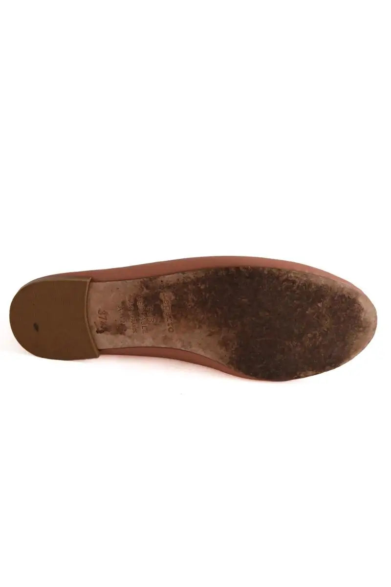 Ballerines Repetto Beige en Cuir