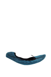 Ballerines Repetto Grace Oriental Bleu en Tissu, taille 37 - Seconde Main