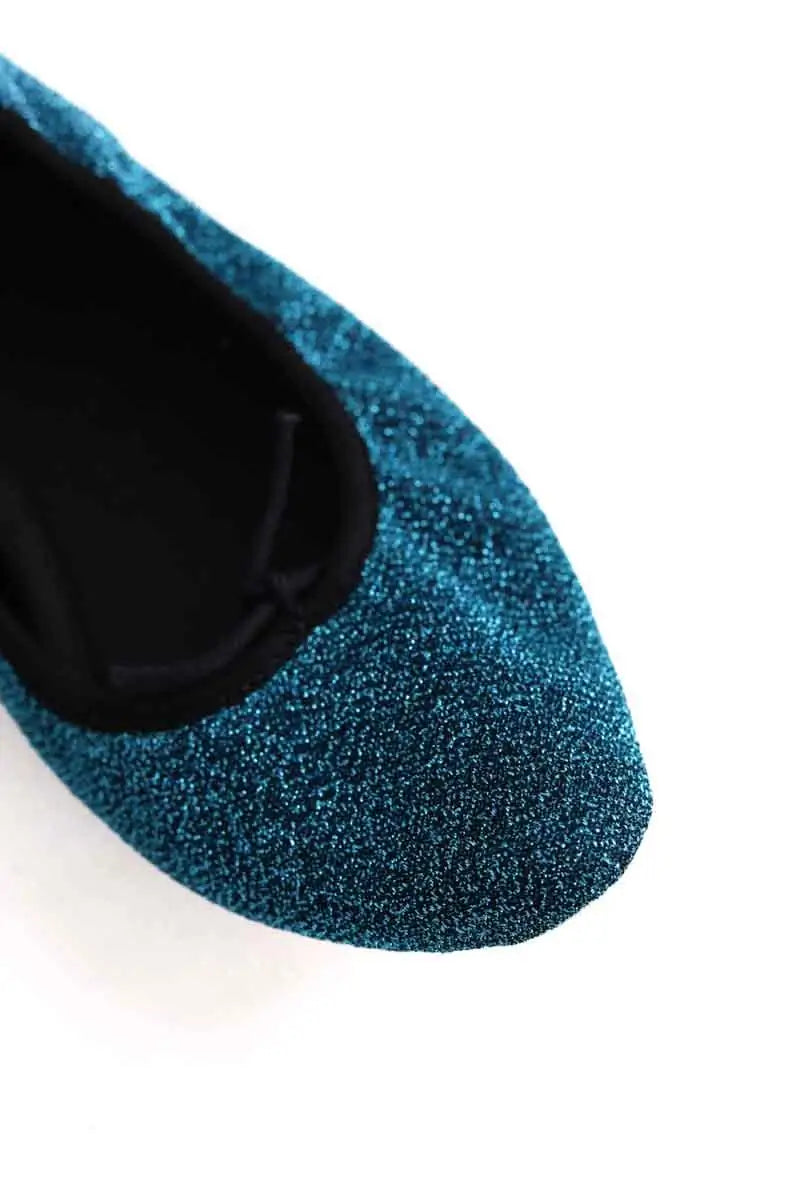 Ballerines Repetto Grace Oriental Bleu en Tissu