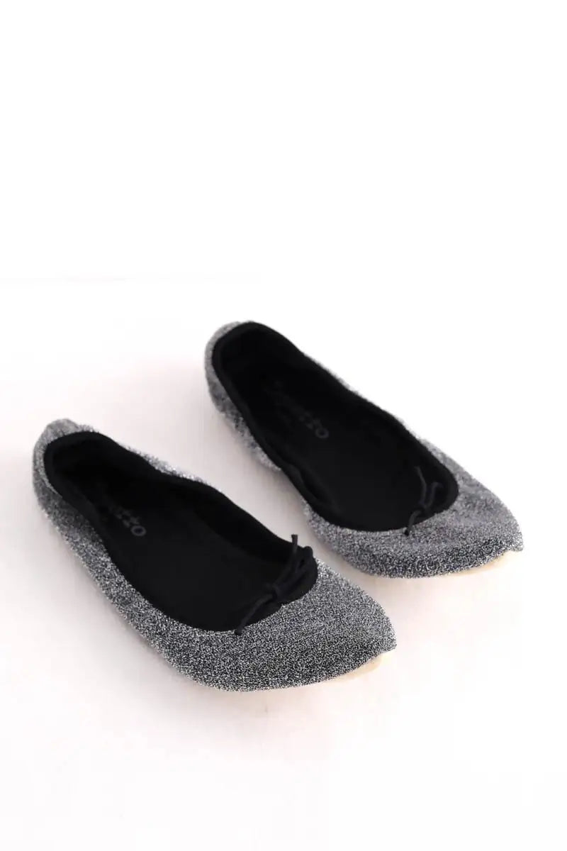 Ballerines Repetto Gris en Tissu