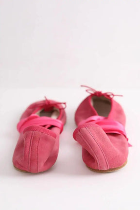 Ballerines Repetto Rose en Daim