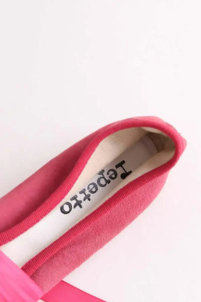 Ballerines Repetto Rose en Daim