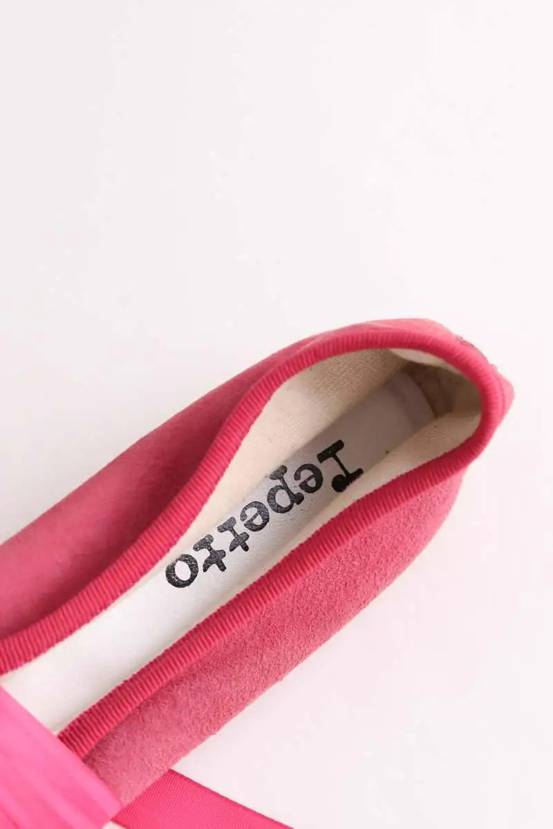Ballerines Repetto Rose en Daim