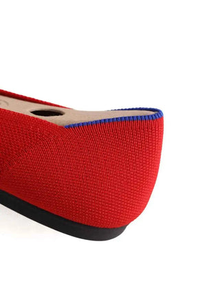 Ballerines Rothy's Rouge en Tissu