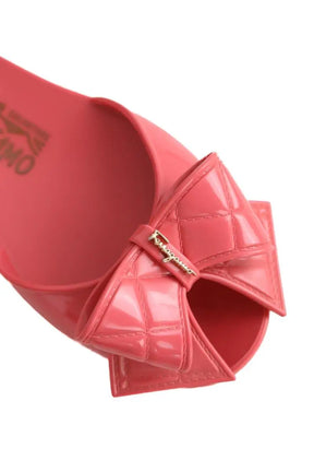 Ballerines Salvatore Ferragamo Rose en Plastique