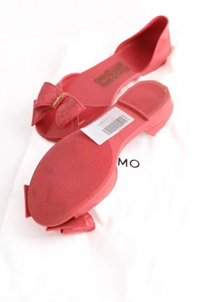 Ballerines Salvatore Ferragamo Rose en Plastique
