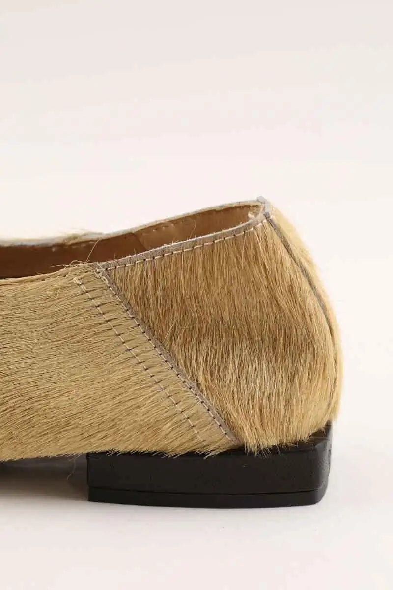 Ballerines Samsoe Samsoe Saluna Beige en Cuir